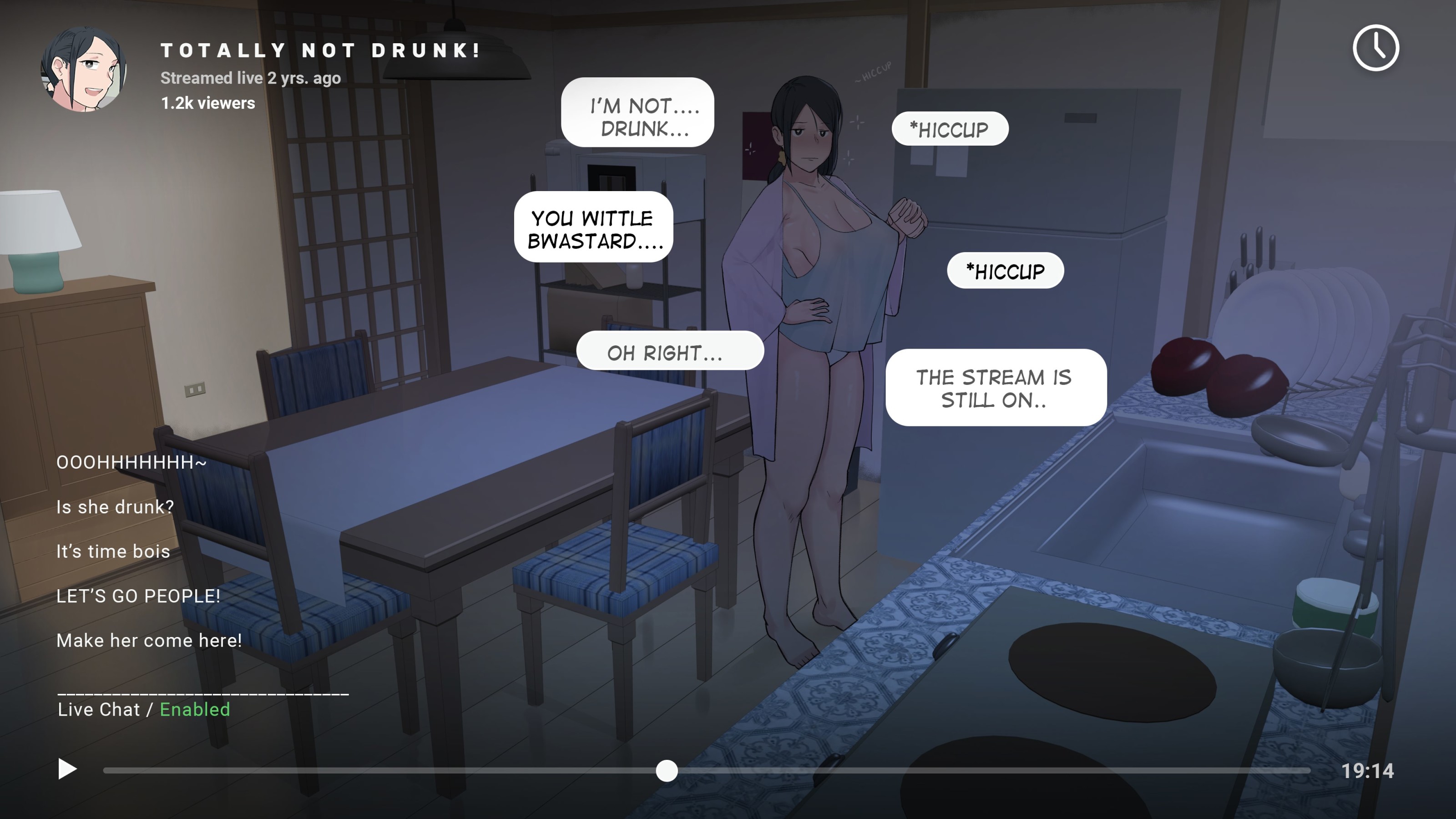 Hentai Manga Comic-Watching My Mom's Hot Sex Livestreams-Read-15